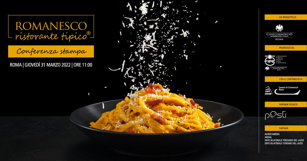 Conferenza stampa "Ristorante Tipico Romanesco"