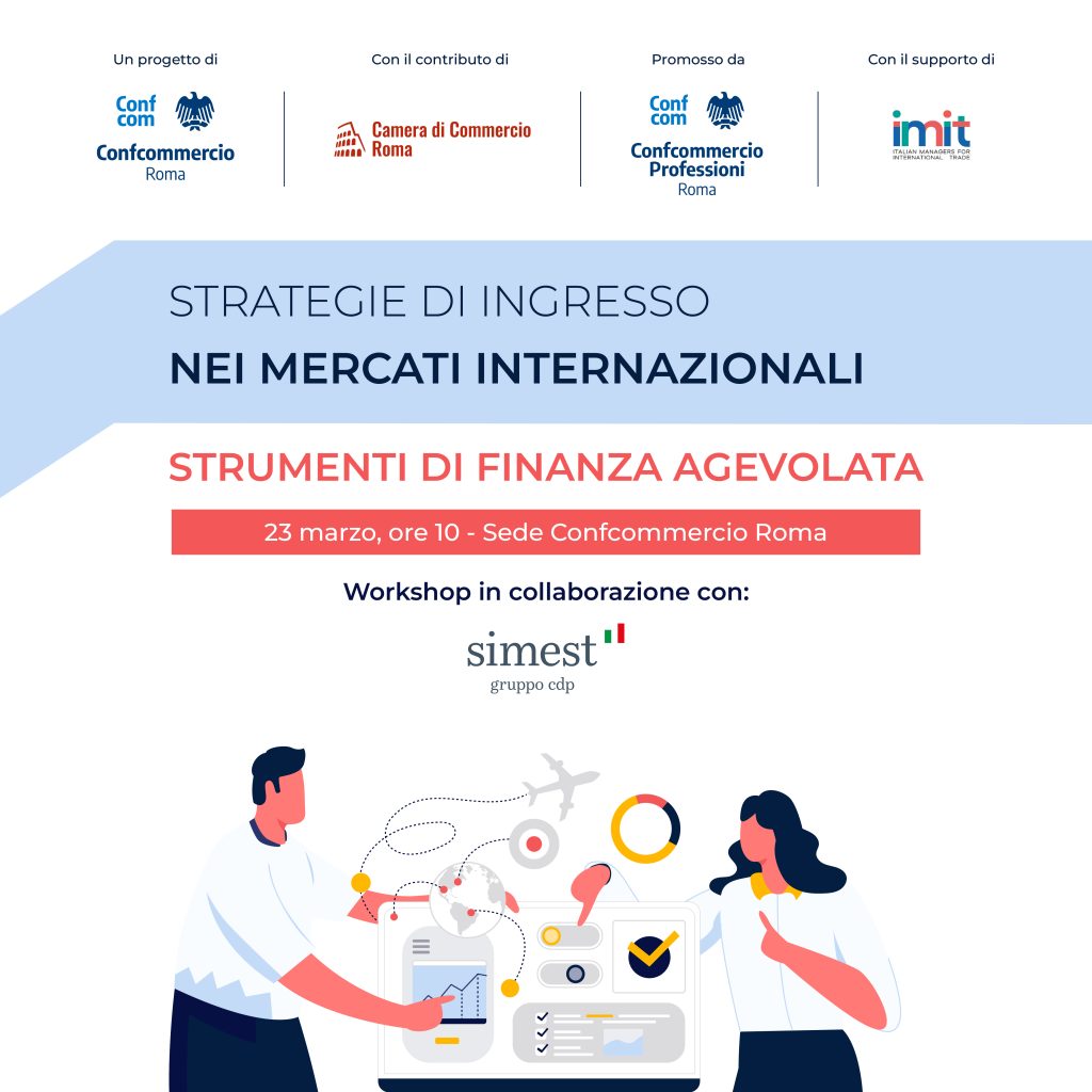 Workshop Finanza Agevolata Internazionalizzazione
